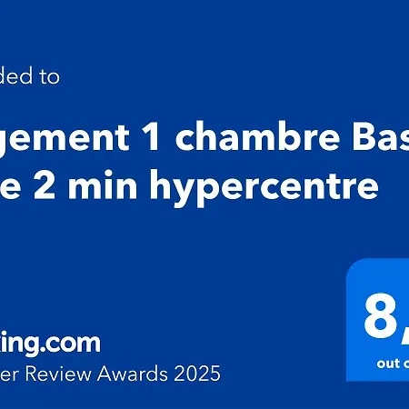 Apartment 1 Basse 2 Min Hypercentre